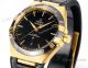 Swiss Copy Omega Constellation new 41 Men Watch Gold Case Black Dial (3)_th.jpg